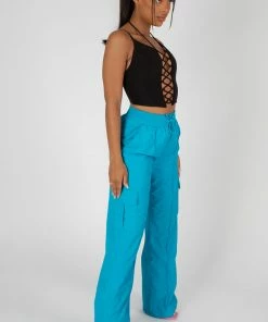 Kaiia LACE UP CORSET TOP BLACK CLOTHING