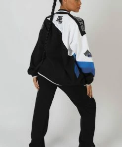 Kaiia MOTORCROSS BOMBER JACKET BLUE CLOTHING