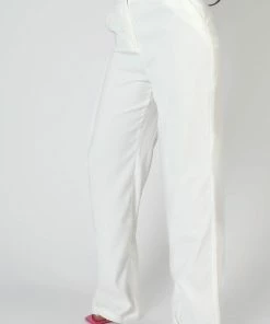 Kaiia DAD TROUSER WHITE