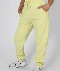 Kaiia SEAM FRONT 90S JOGGER LEMON