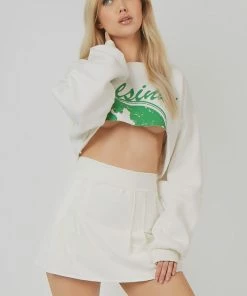 Kaiia TENNIS SKIRT WHITE CLOTHING